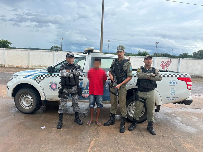 Suspeito foi detido nesta terça-feira (27) | Divulgação/PM-PI