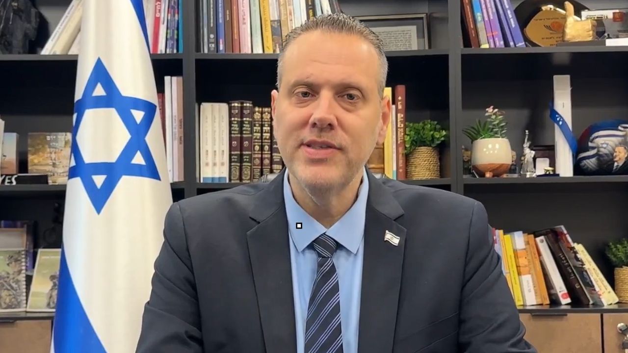 Ministro da Cultura de Israel, Miki Zohar | Reprodução