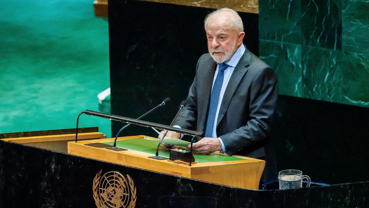 Lula discursando na ONU em 2025 | Ricardo Stuckert