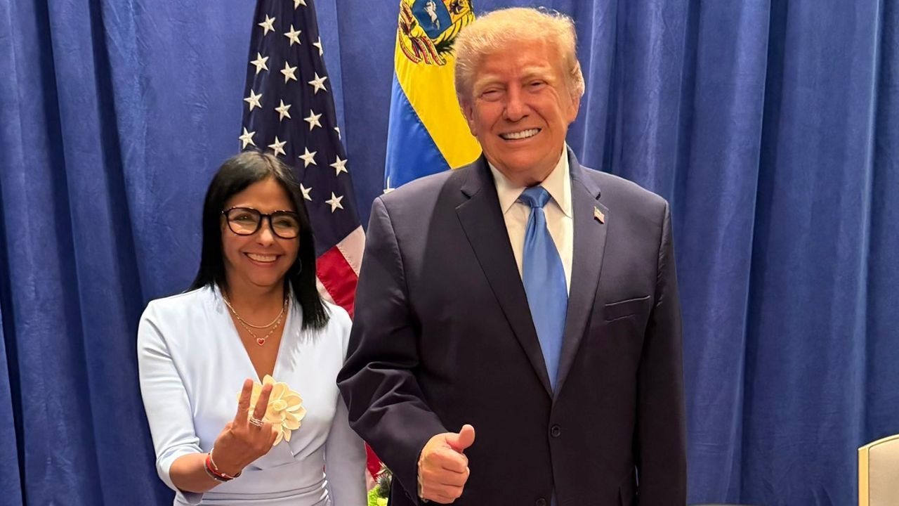 Trump se reúne com Delcy pela 1ª vez desde captura de Maduro | Divulgação