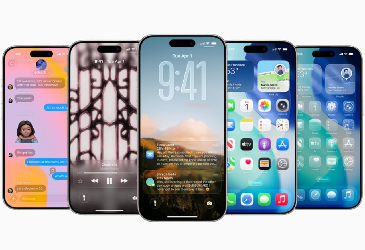 iOS 26 é a nova versão do sistema operacional do iPhone | Divulgação/Apple