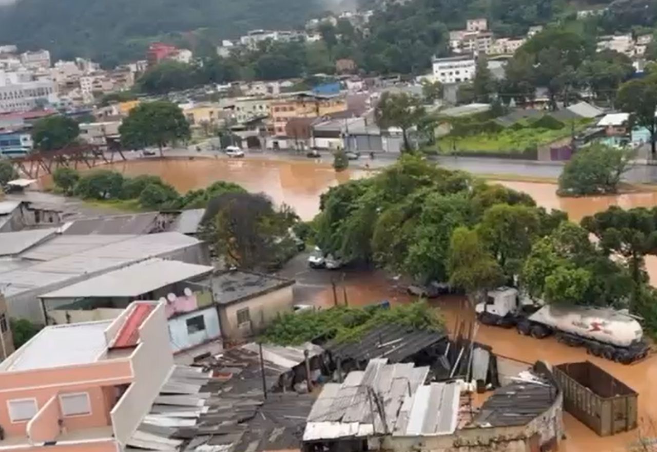 Chuva causou estragos e mortes em Juiz de Fora (MG) | Reprodução