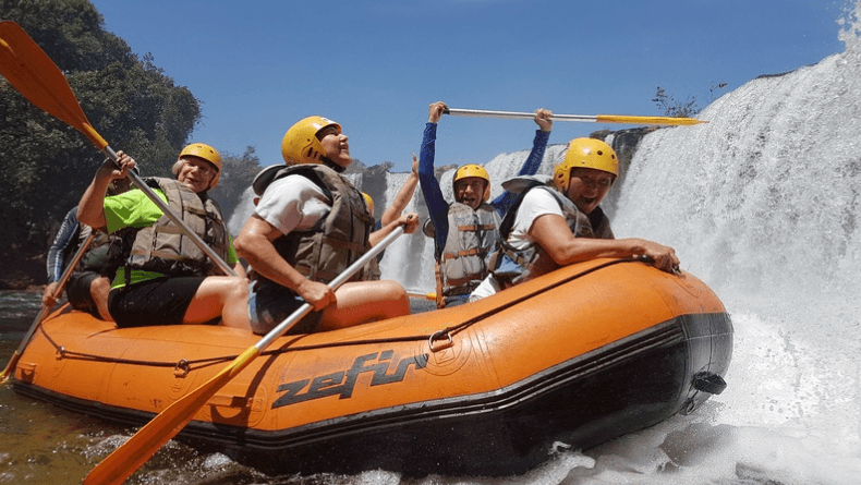 Rafting na Cachoeira da Velha no Jalapão | Divulgação