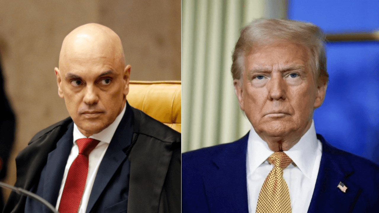 Justiça dos EUA acolhe pedido de Trump e intima Moraes