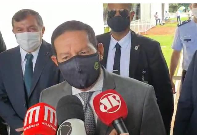 vice-presidente Hamilton Mourão - 18/01/2021