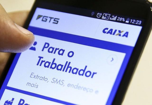 Aplicativo do FGTS | Agência Brasil