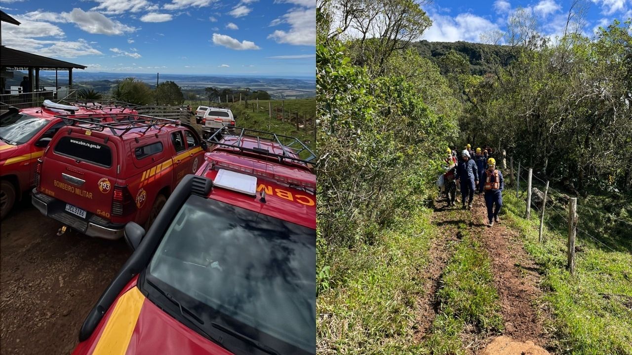 Família dada como desaparecida em trilha é encontrada no RS Família dada como desaparecida em trilha é encontrada no RS