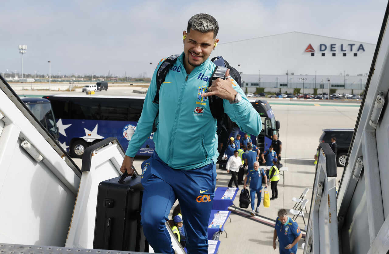 Mau tempo atrasa viagem da seleção brasileira para Miami – Foto: Rafael Ribeiro/CBF