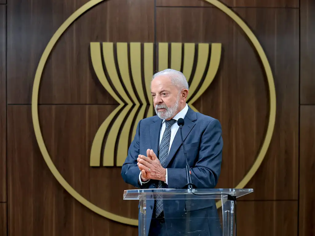 Presidente, Luiz Inácio Lula da Silva, durante encontro na Secretaria-Geral da Associação das Nações do Sudeste Asiático (ASEAN) | Foto: Ricardo Stuckert/PR