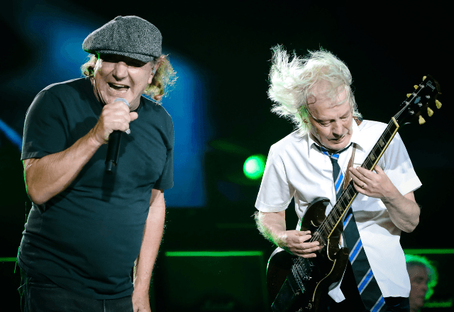 Brian Johnson e Angus Young celebram legado do AC/DC na turnê Power Up | Divulgação/Live Nation