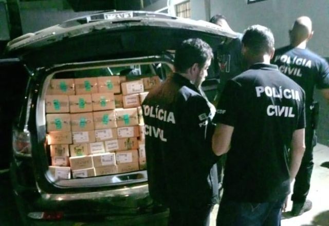 A cetamina é autorizada para sedação de animais de grande porte, como cavalos, mas tem sido usada ilegalmente em festas clandestinas | Divulgação/PCDF