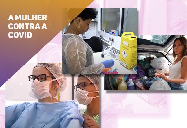 A mulher contra a covid nos hospitais, auxílio a necessitados e sequenciando o genoma do novo coronavírus
