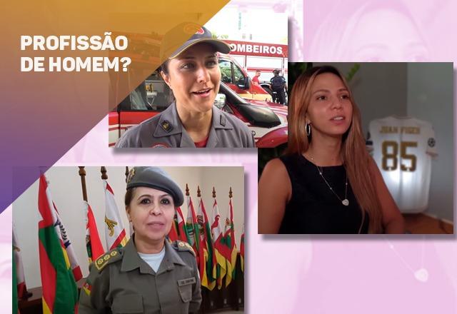 Polícia, bombeiros e futebol: mulheres em 'profissões de homem'