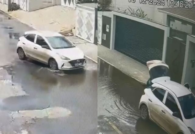 A polícia continua as investigações para identificar o terceiro integrante da quadrilha | Reprodução/PCDF