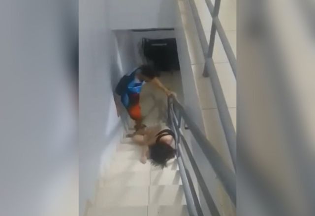 A vítima, que não quis ser identificada, contou que os dois estavam juntos há aproximadamente três meses e que não foi a primeira vez que foi agredida por ele | Reprodução