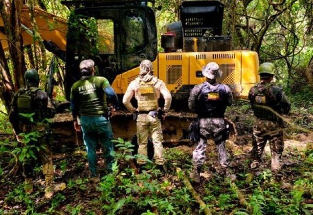 Operação combate extração ilegal de ouro em terra indígena no MT