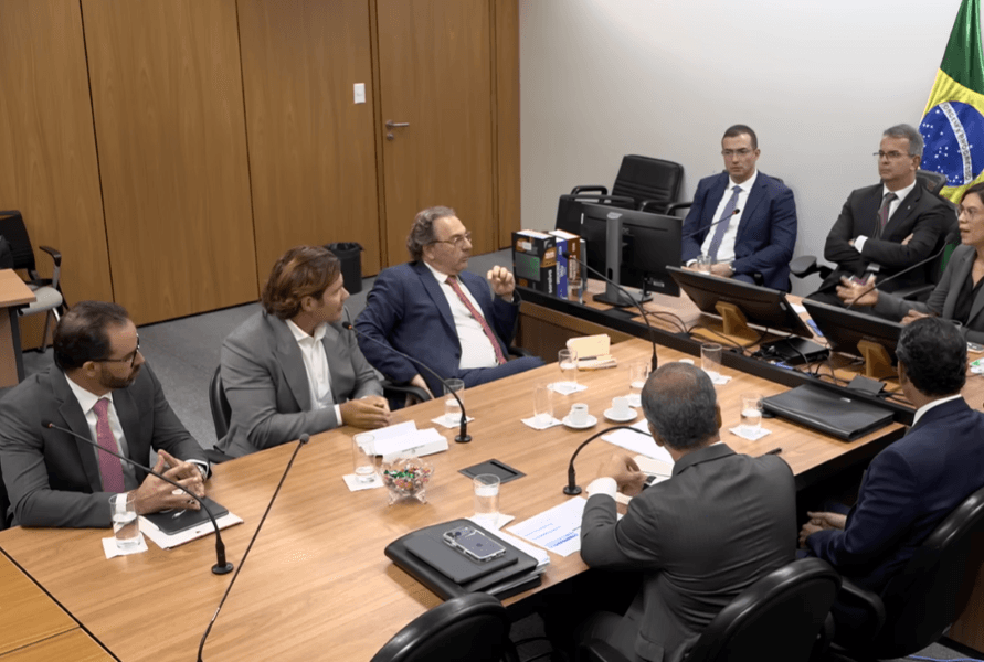 Acareação entre Vorcaro e Paulo Henrique Costa no STF, em 30 de dezembro de 2025 | Reprodução