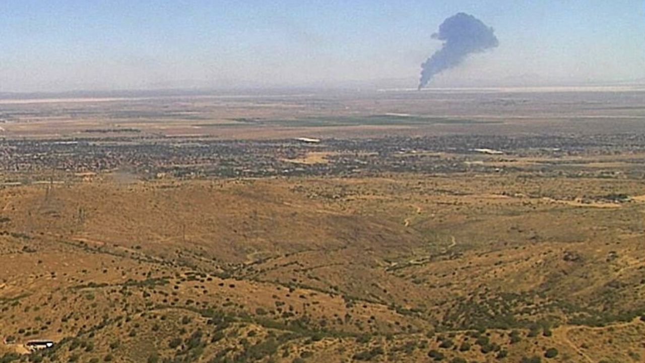 Imagem da notícia: Avião militar cai após decolagem nos EUA; 8 morrem Imagem da notícia: Avião militar cai após decolagem nos EUA; 8 morrem