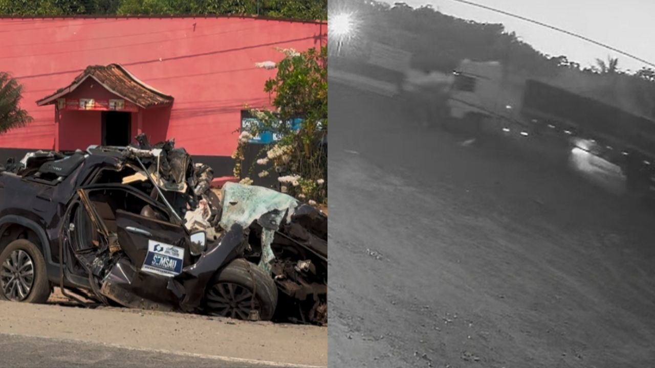 Imagem da notícia: VÍDEO: Acidente com caminhonete da Saúde mata 5 em RO Imagem da notícia: VÍDEO: Acidente com caminhonete da Saúde mata 5 em RO