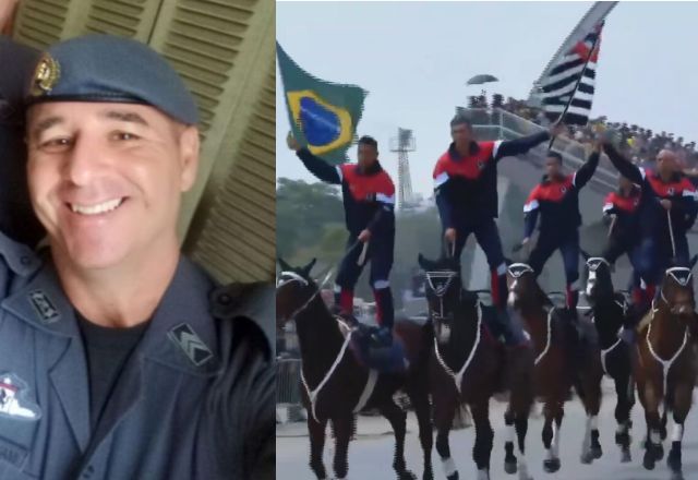 Policial Militar morre após cair do cavalo em desfile de 7 de Setembro