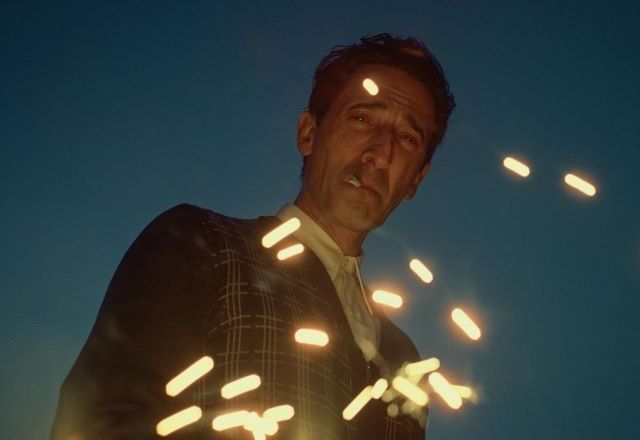 Adrien Brody em "O Brutalista": filme com dez indicações ao Oscar | Divulgação/Universal Pictures