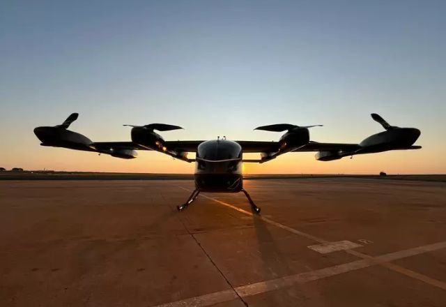 Aeronave foi produzida na fábrica da Embraer em Gavião Peixoto, no interior de São Paulo | Eve Air Mobility