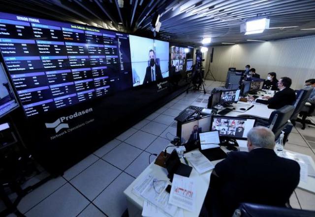 Senadores votam texto-base da MP de privatização da Eletrobras (Edilson Rodrigues/Agência Senado)