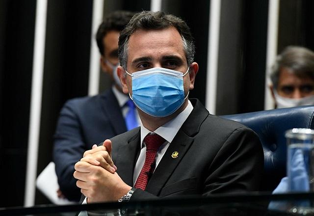 Rodrigo Pacheco procurou líderes partidários para falar sobre PLC do novo Código Eleitoral (Marcos Oliveira/Agência Senado)