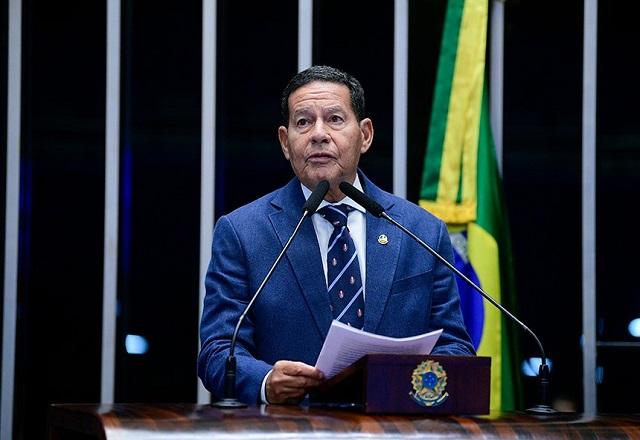 Mourão no Plenário do Senado | Pedro França/Agência Senado