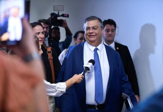 Ex-líder do governo Bolsonaro encontra Dino e pede voto em indicado por Lula para o STF (Edilson Rodrigues/Agência Senado)