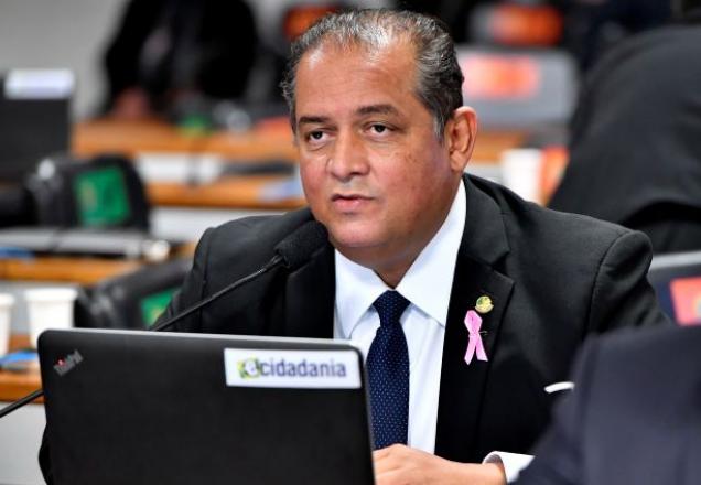 O líder do Governo no Congresso, senador Eduardo Gomes (MDB-TO). Foto: Waldemir Barreto/Agência Senado