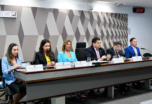 Indicados na CCJ durante sabatina ( Geraldo Magela/Agência Senado)