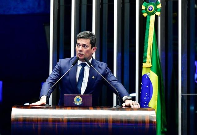 Alvo de petistas e bolsonaristas, Moro é o senador mais buscado no Google em 2023 (Waldemir Barreto/Agência Senado)