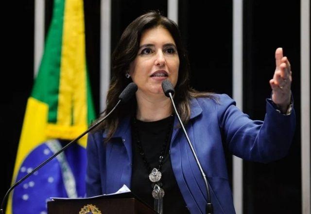 Na representação, Tebet pediu que, além de Torres, os diretores da PF e da PRF também sejam ouvidos | Moreira Mariz/Agência Senado