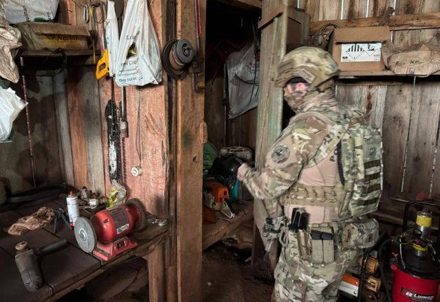 Agente da Polícia Federal em reserva indígena | Foto: PF