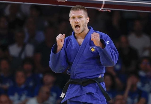 Akil Gjakova, judoca do Kosovo, é procurado pro violência doméstica | Reprodução/ Kosova Judo Federation