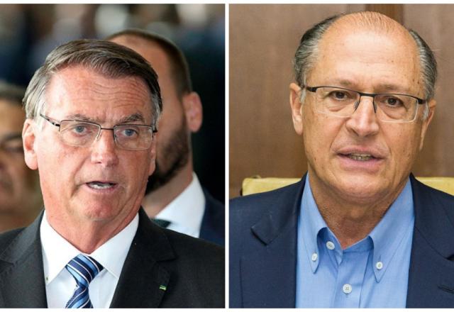 Alckmin e Bolsonaro