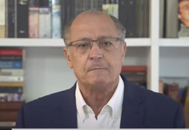 Alckmin no lançamento da pré-campanha, em São Paulo | Reprodução