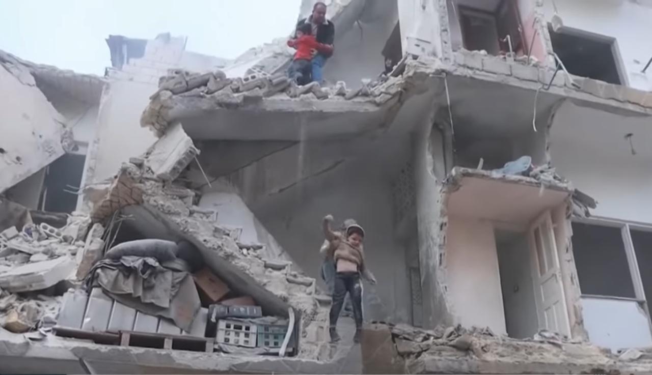 Rússia bombardeia Aleppo, na Síria | Reprodução