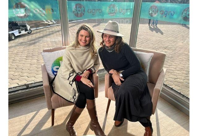 Alessandra Bergmann e Betty Cirne-Lima Subsecretária do Parque Assis Brasil