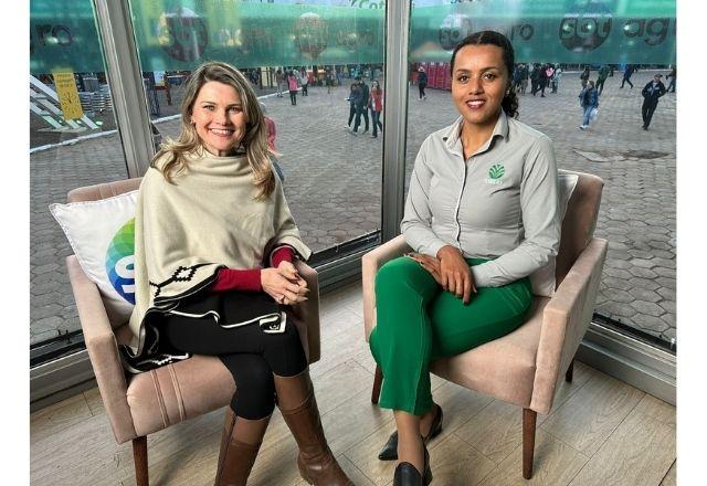 Alessandra Bergmann entrevista a coordenadora de mulheres da Fetag RS Maribel Moreira