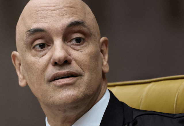 Ministro Alexandre de Moraes durante sessão do STF | Foto: reprodução/Reuters