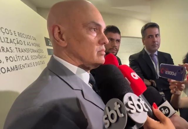 Alexandre de Moraes, ministro do STF | Divulgação/SBT News