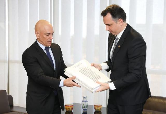 Alexandre de Moraes e Rodrigo Pacheco