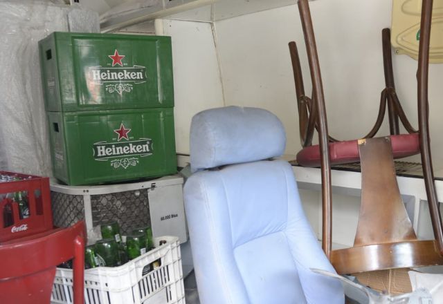 Objetos foram encontrados por agentes da Secretaria de Ordem Pública da Prefeitura do Rio | SEOP