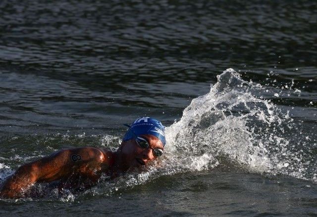 Ana Marcela Cunha: quarto lugar na maratona aquática feminina em Paris 2024 | Divulgação/Luiza Cunha/COB