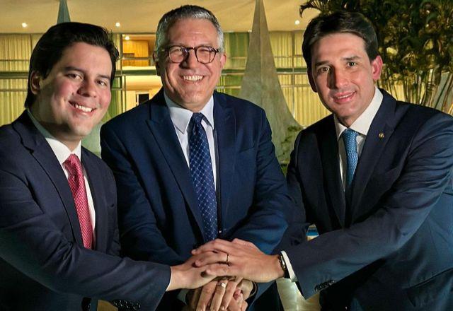 André Fufuca, Padilha e Silvio Costa Filho