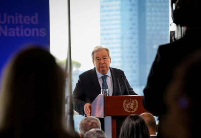 António Guterres, alertou Israel e Rússia sobre “preocupações significativas” envolvendo supostos padrões de violência sexual | Reuters / Reprodução
