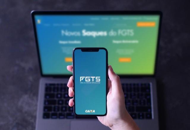 Aplicativo do FGTS permite consultar depósitos e realizar saques | Reprodução