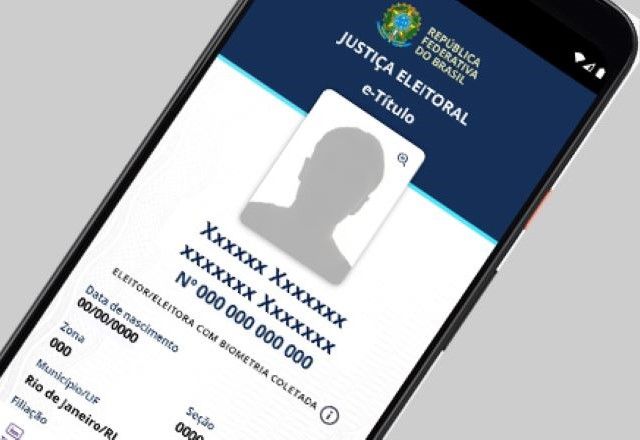 Aplicativo e-Título, da Justiça Eleitoral | Divulgação/TSE